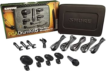 Amazon.com: Shure PG ALTA 5-Piece Drum Microphone Kit for